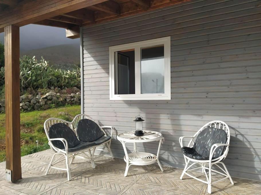 Villa Casa De Madera El Jardin De Tara Tinor Esterno foto