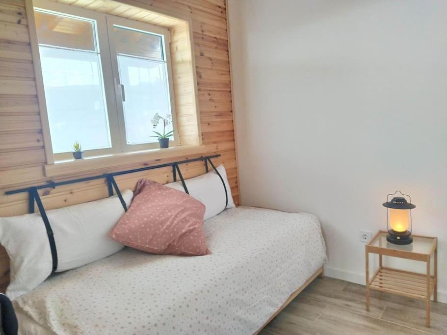 Villa Casa De Madera El Jardin De Tara Tinor Esterno foto