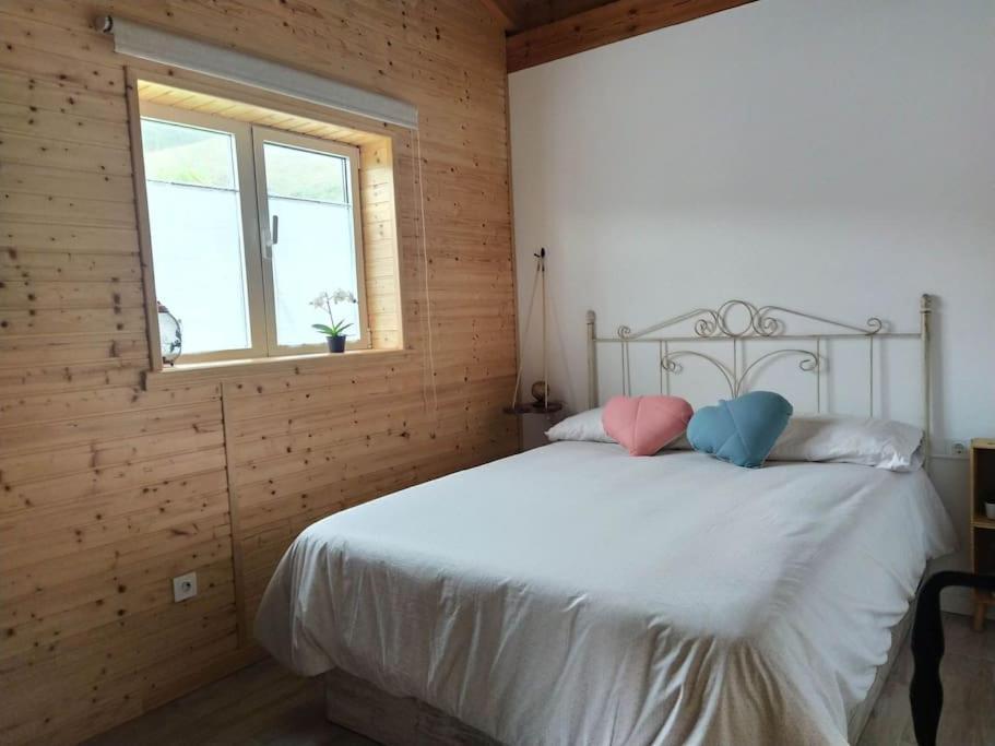 Villa Casa De Madera El Jardin De Tara Tinor Esterno foto